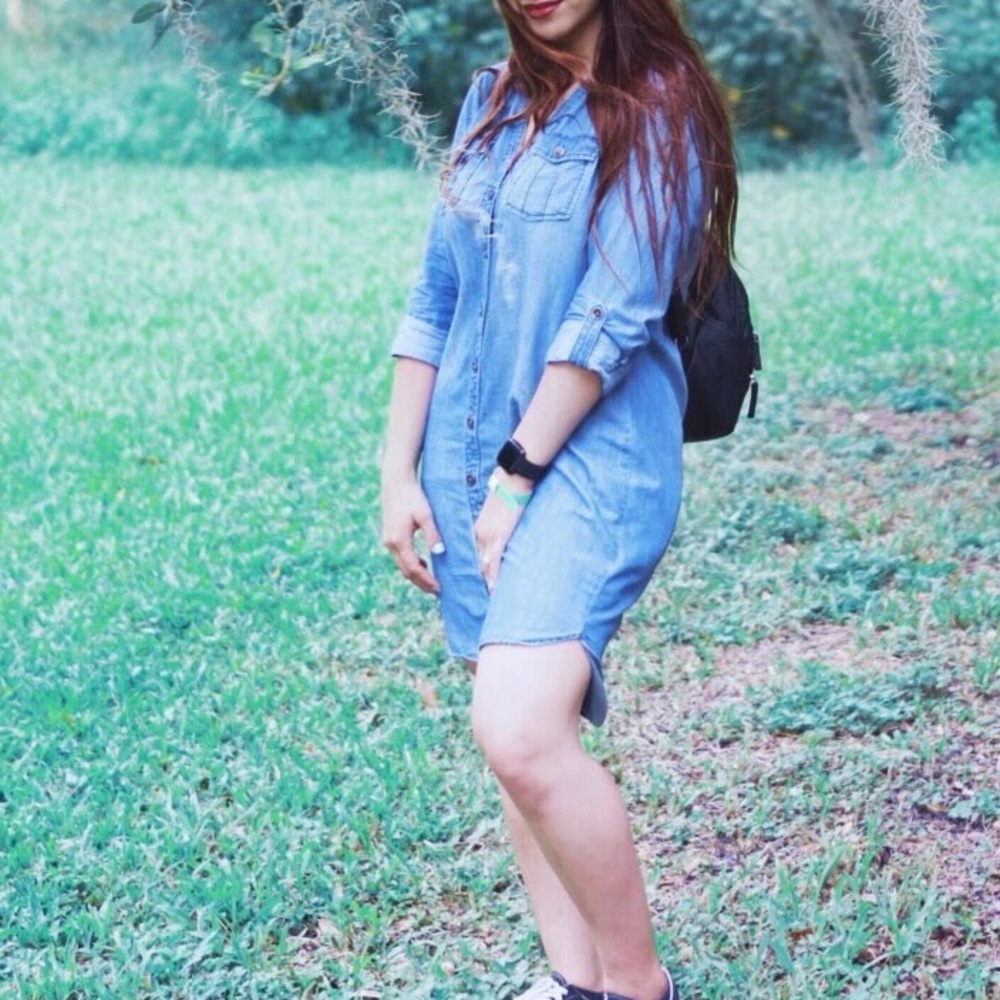 Denim Mini Dress